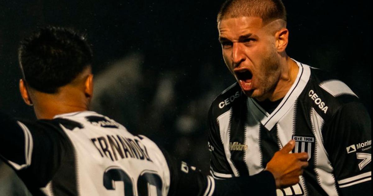 Gimnasia (M) pegoacute en el momento justo y celebroacute en casa