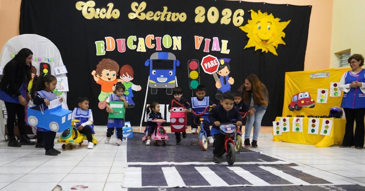 Se dio comienzo al proyecto de educacioacuten vial en el Jardiacuten Nordm 10