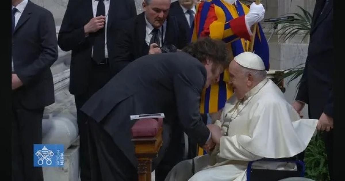Milei contoacute queacute le dijo Francisco cuando lo visitoacute en el Vaticano