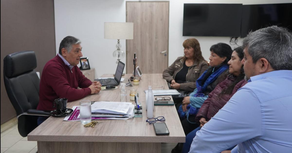 ENCUENTRO Dialogaron con el intendente Roger Nediani