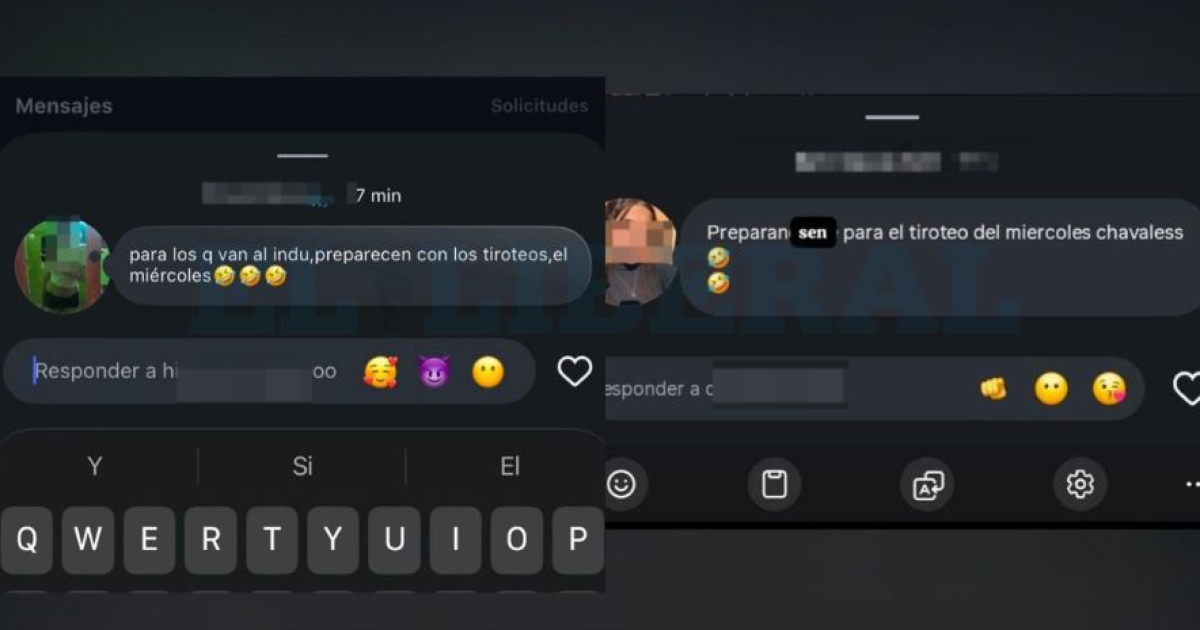 Investigan amenazas en redes de alumnas de un colegio de Quimiliacute por un supuesto tiroteo