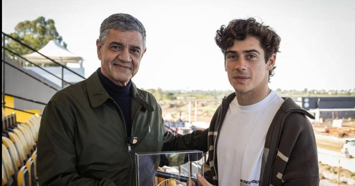 Colapinto recorrioacute las obras del Oscar y Juan Gaacutelvez