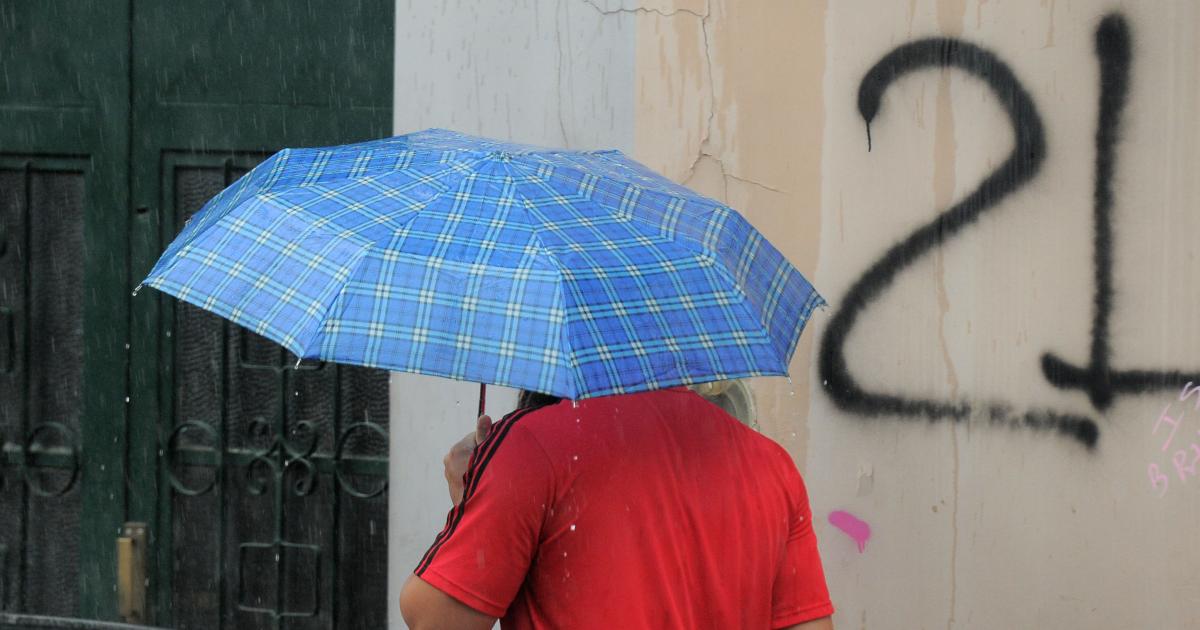 Se esperan lluvias durante gran parte de la jornada
