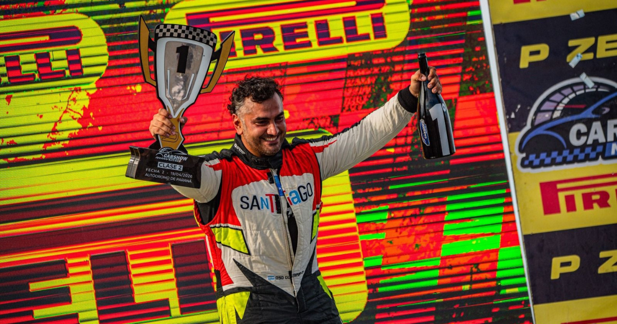 Gran victoria del santiaguentildeo Gubaira en Paranaacute