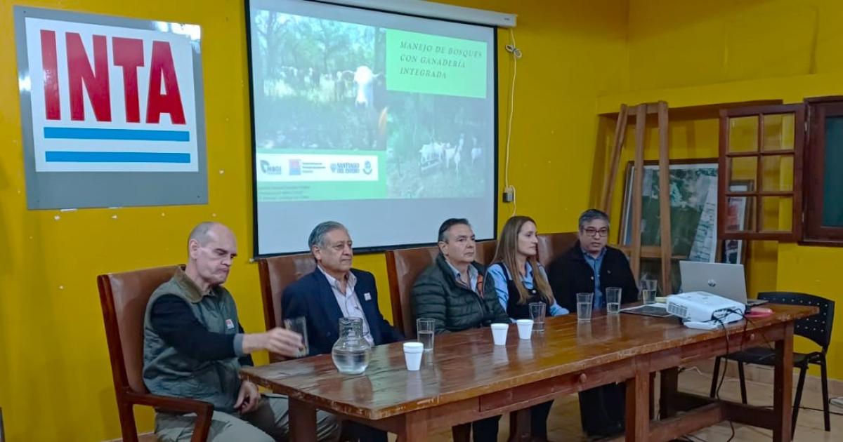 Santiago fue sede de una Jornada sobre Produccioacuten en el INTA