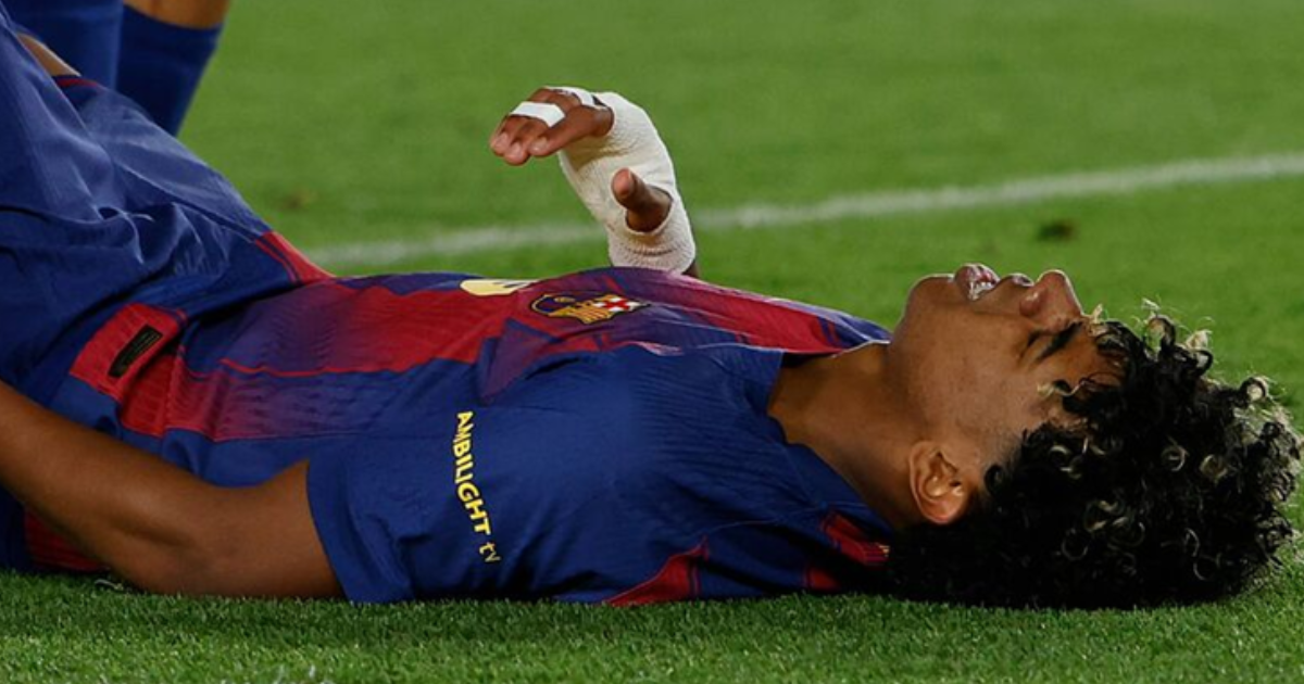 iquestAfuera del Mundial 2026 Barcelona confirmoacute la lesioacuten de Lamine Yamal