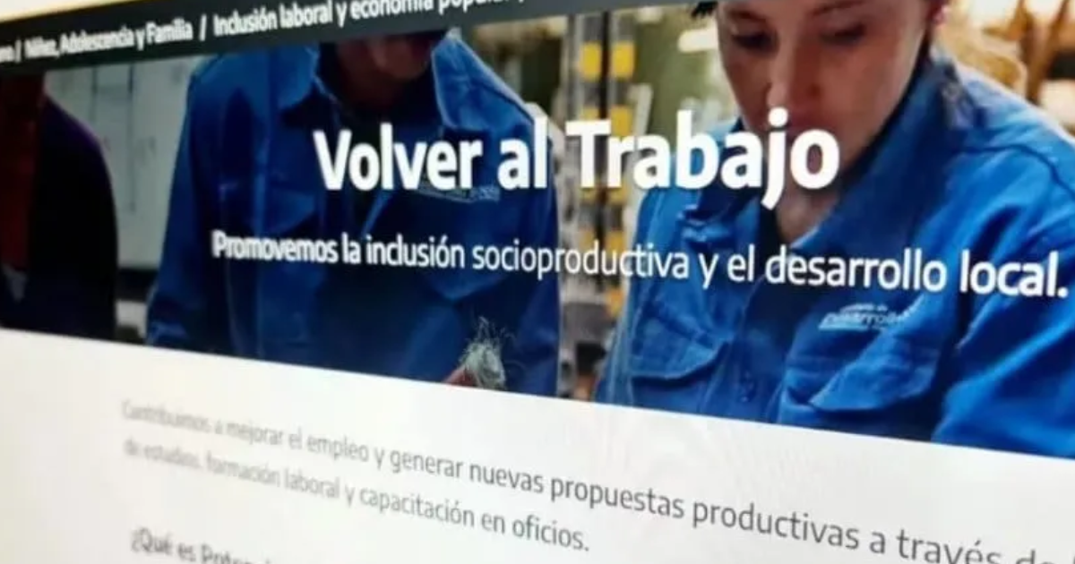 Se conocioacute queacute pasaraacute con el programa Volver al Trabajo tras el fallo judicial