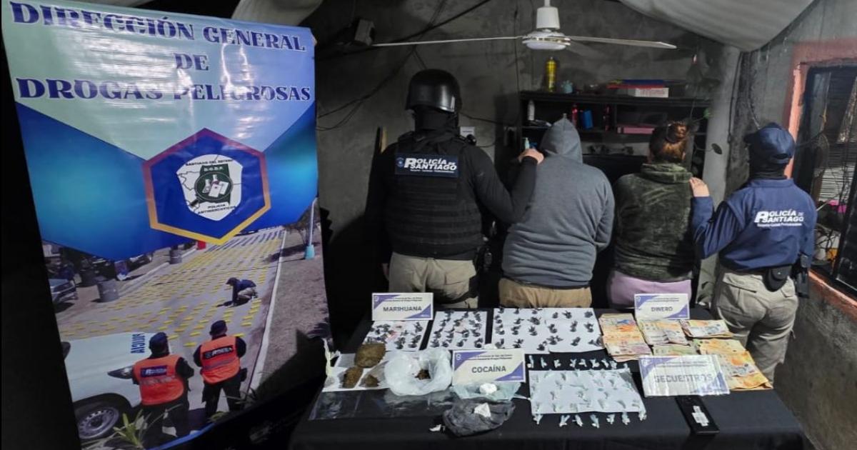 Dealer detenido junto a su pareja