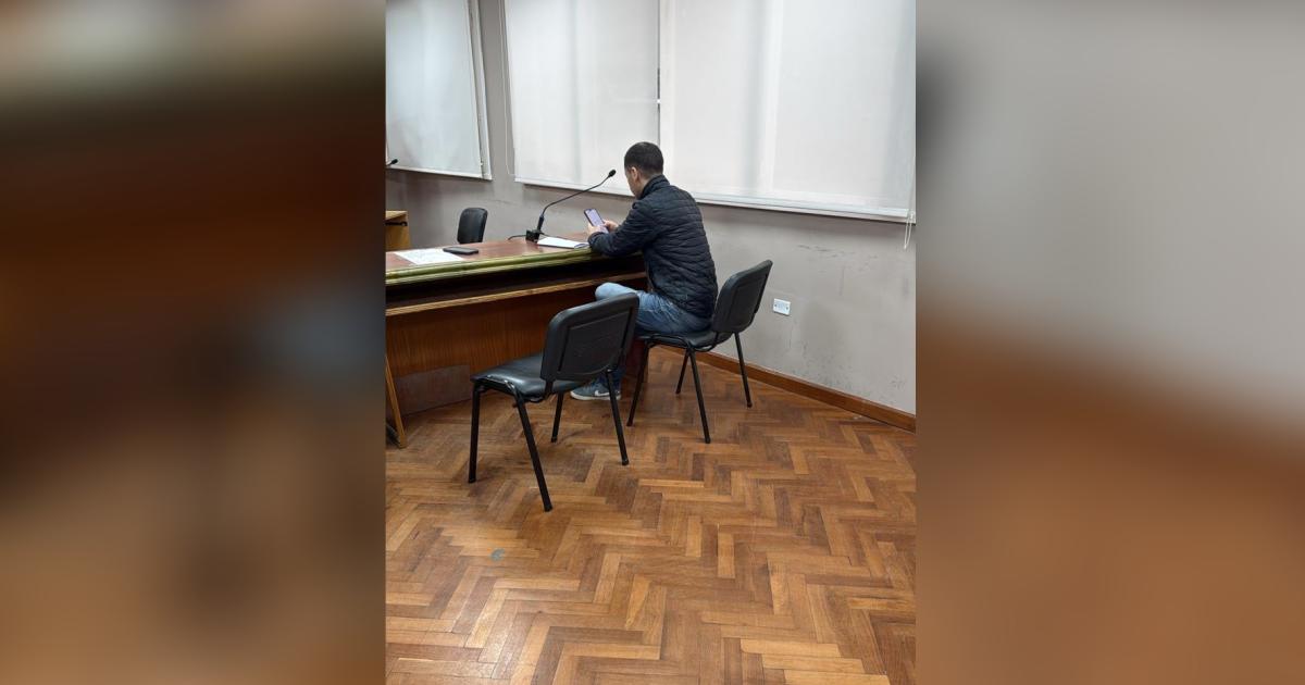 El imputado Adri�n Alberto Lastra Sibilat