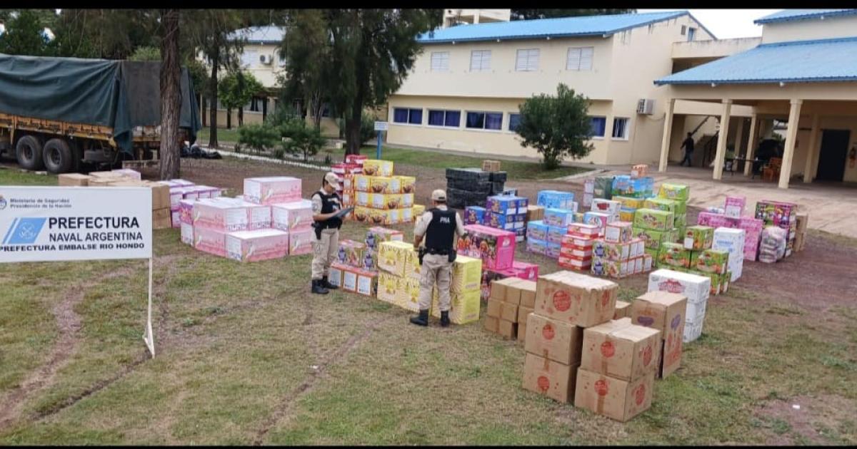 Fotos- Prefectura Naval Argentina  Río Hondo