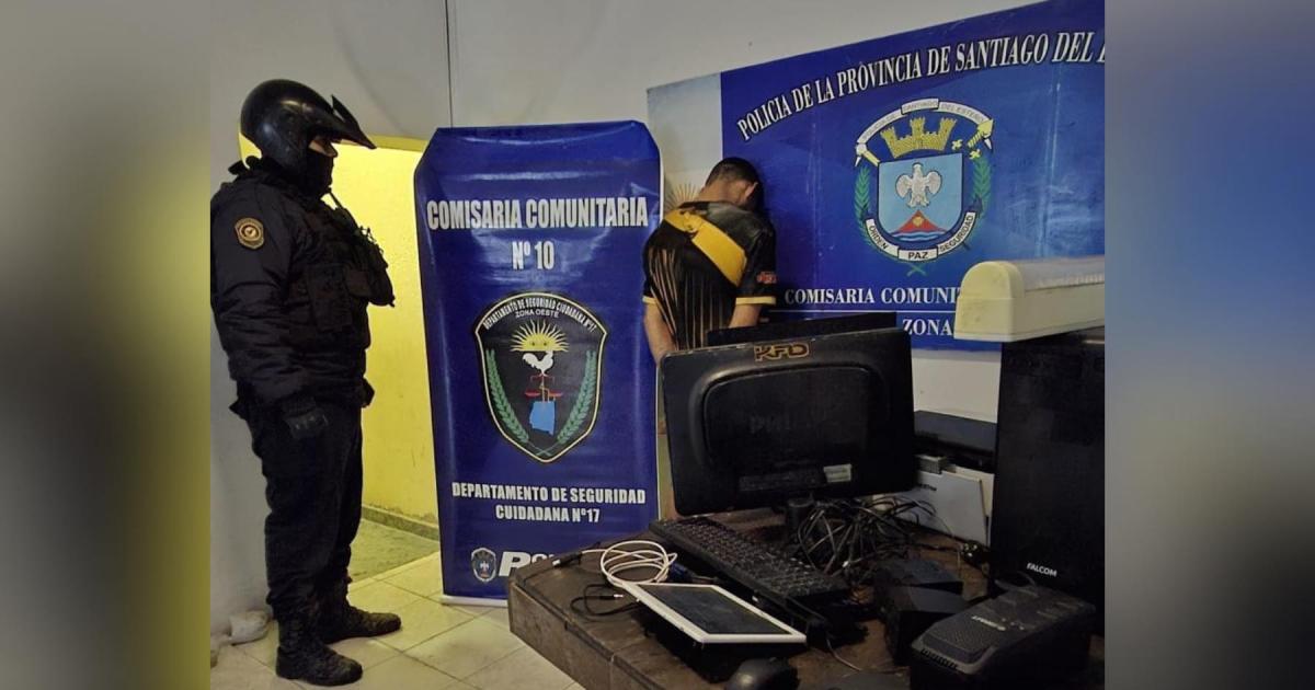 Detienen a una persona acusada por robo y recuperan bienes