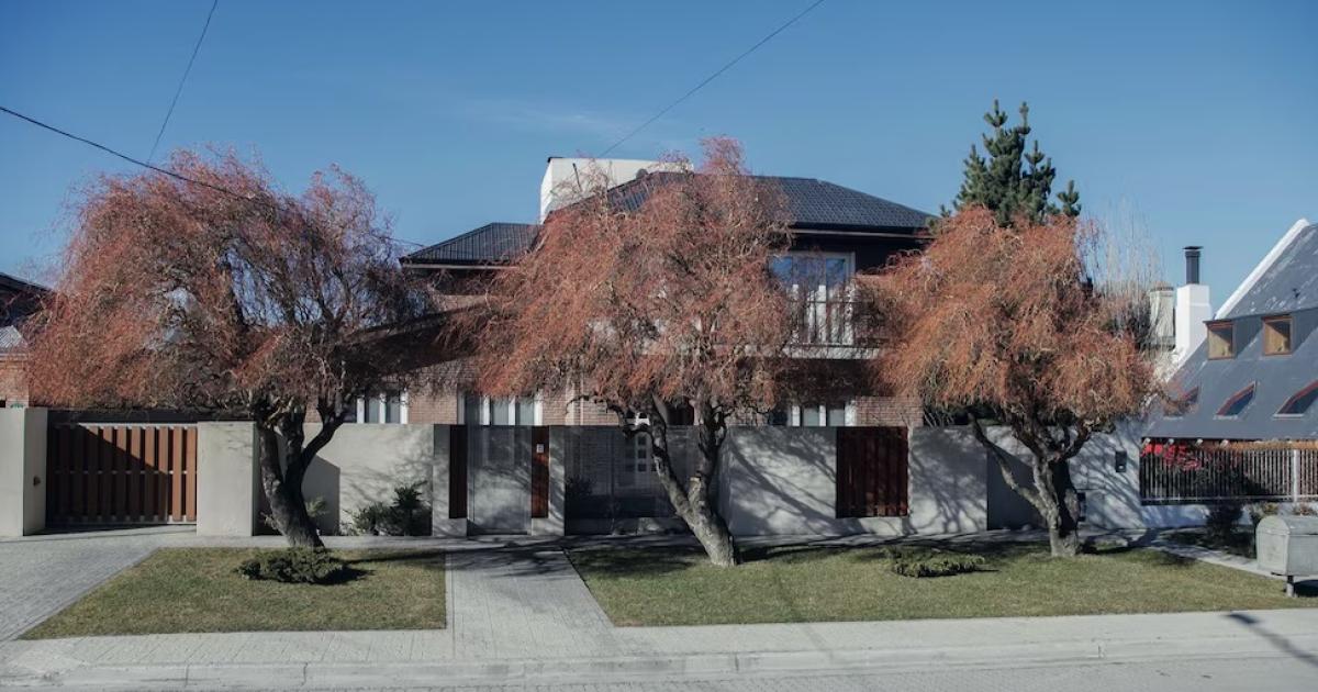 Propiedad de la familia Kirchner en Rio Gallegos  AFP PHOTO  Walter Diaz