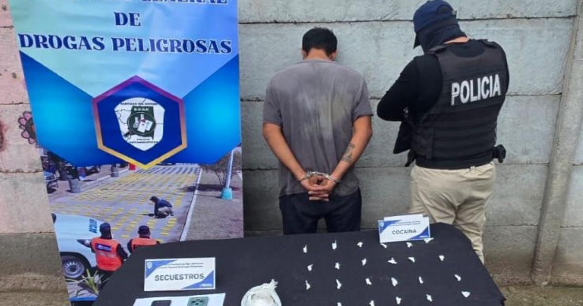 Apresan a supuesto narco y desmantelan quiosco de droga