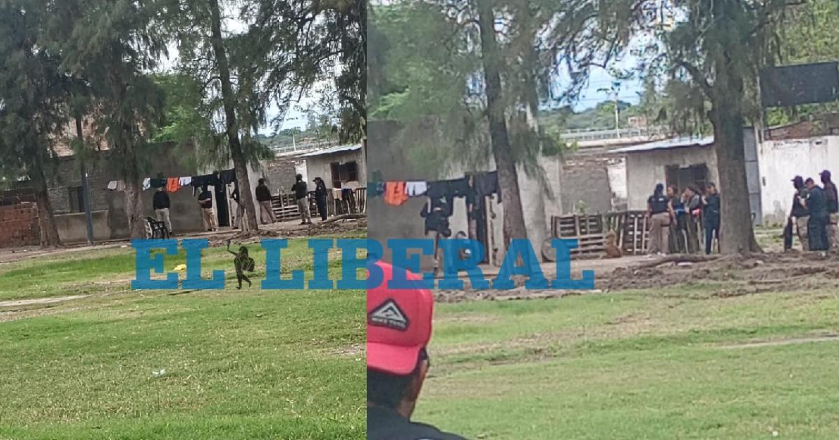 Barrio Agua Santa- Allanamientos por drogas terminoacute en enfrentamiento con la policiacutea