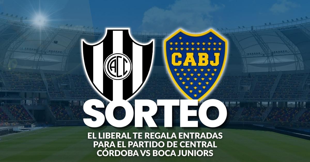 EL LIBERAL te regala entradas para el partido de Central Coacuterdoba vs Boca Juniors