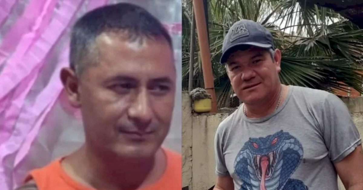 Alcides Ledesma (izquierda) apareció muerto este miércoles