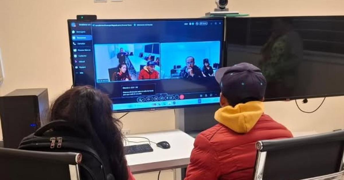 Telesud- profesionales del Cepsi asistieron en forma virtual a un paciente del interior