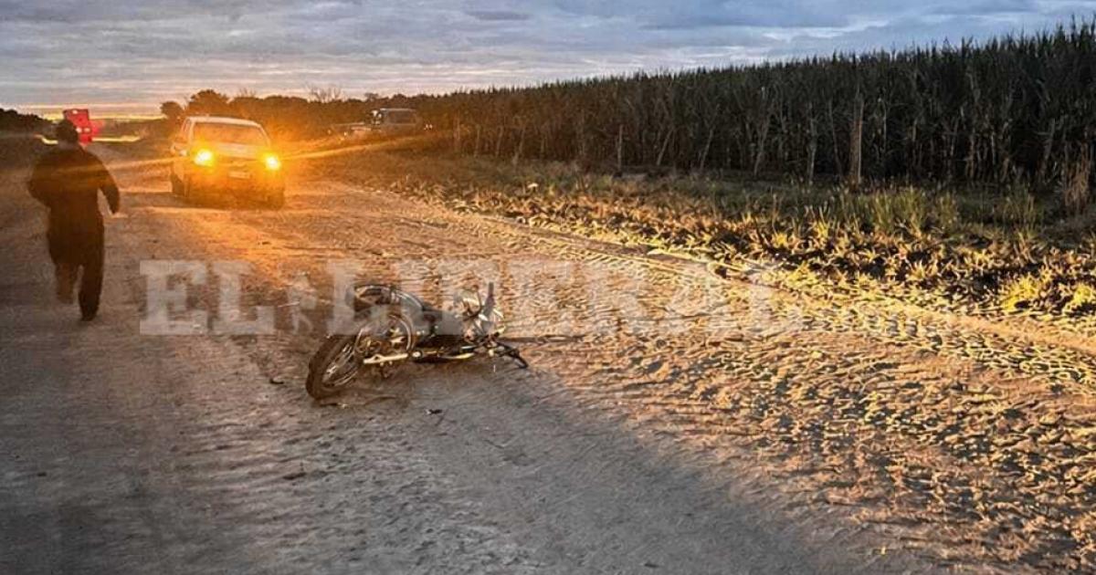Traacutegico accidente en Sachayoj- un motociclista murioacute tras chocar con una camioneta