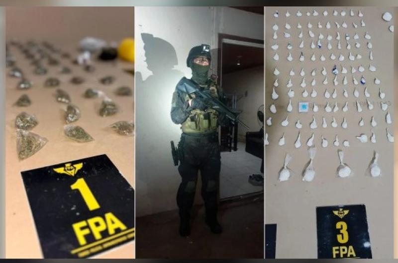 El operativo incluyó detenciones en la vía p�blica y el secuestro de autos y dinero Foto- Agencia NAMPF Córdoba