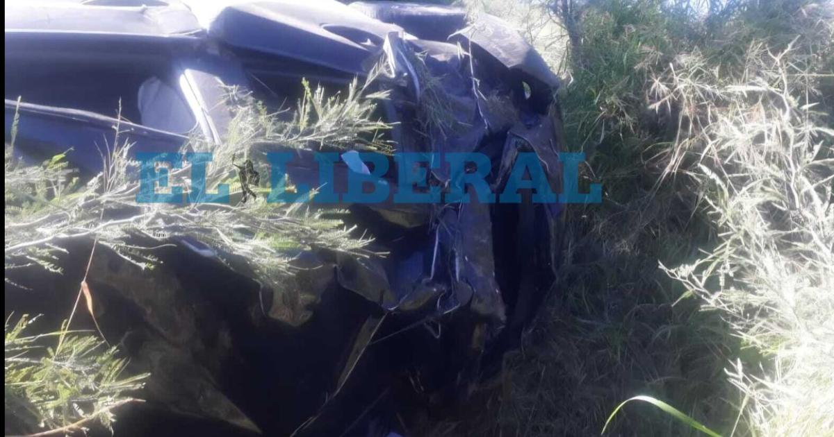 Tragedia en Ruta 92- un hombre murioacute tras un violento vuelco