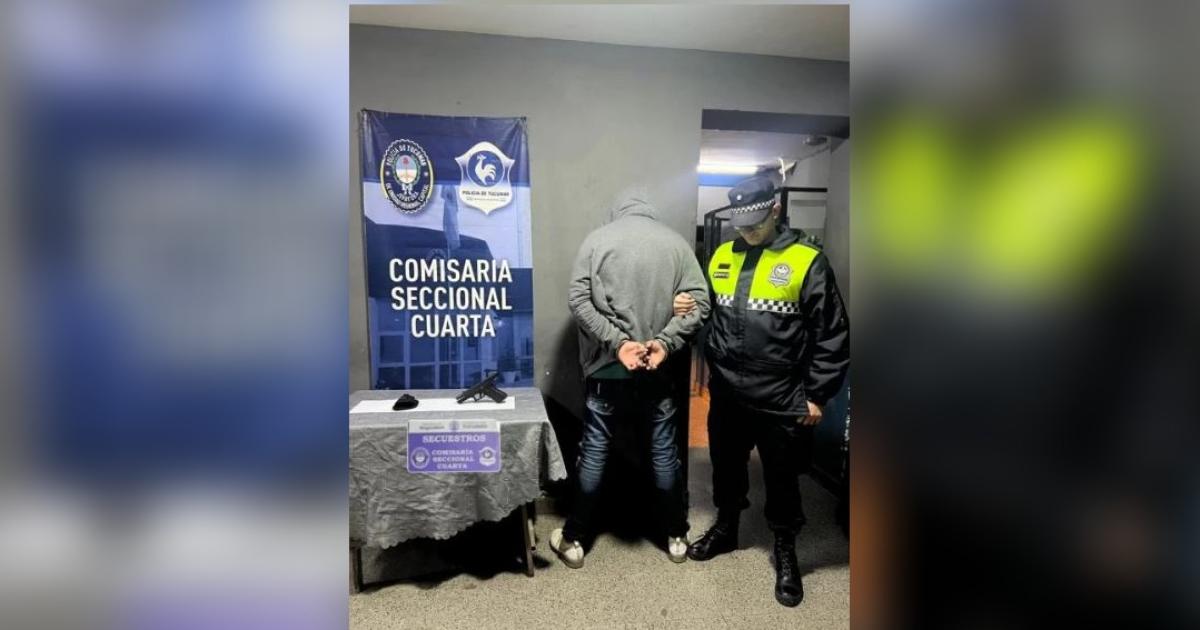 Chocó se fugó y lo detuvieron con un arma de fuego- Foto- Contexto Tucum�n