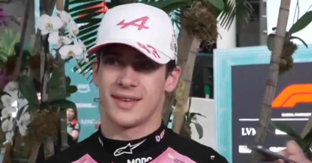 Franco Colapinto tras haber terminado octavo en el GP de Miami- Vamos por buen camino