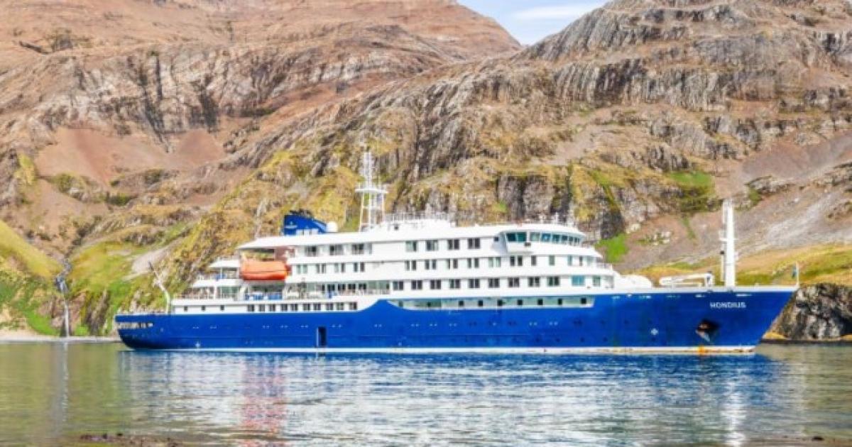 Nuevos inconvenientes para el MV Hondius (Foto- P�gina Oficial Hondius)