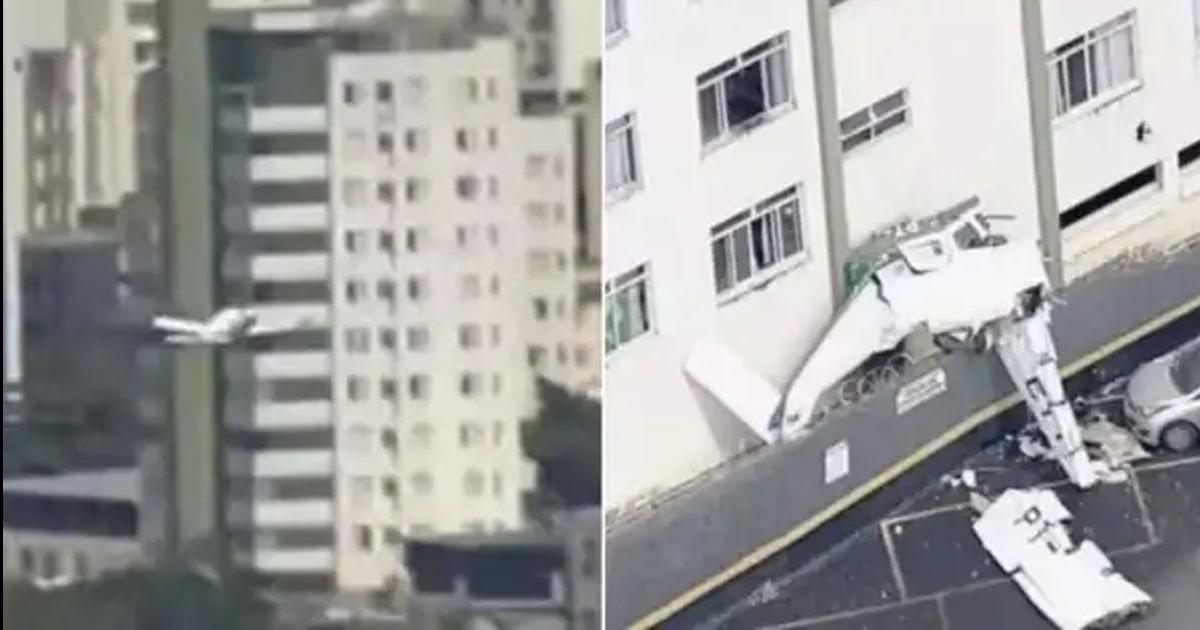 Una avioneta se estrelloacute contra un edificio y dos personas murieron