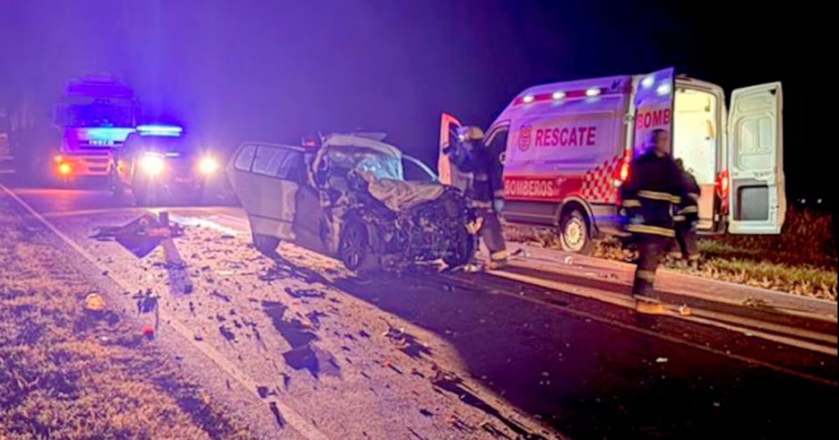 Un conocido meacutedico santiaguentildeo murioacute en un incomprensible choque en una ruta de Coacuterdoba