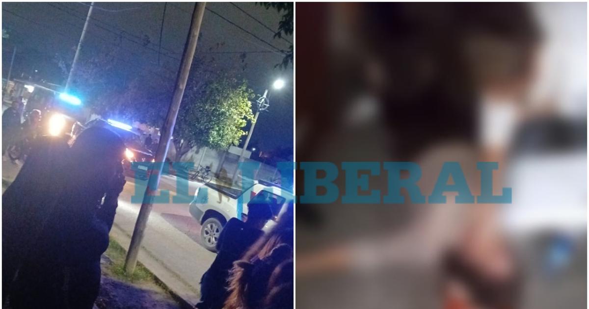 VIDEO Asiacute fue la noche de tensioacuten en el Bdeg Borges- gritos desmayos y lluvia de pedradas