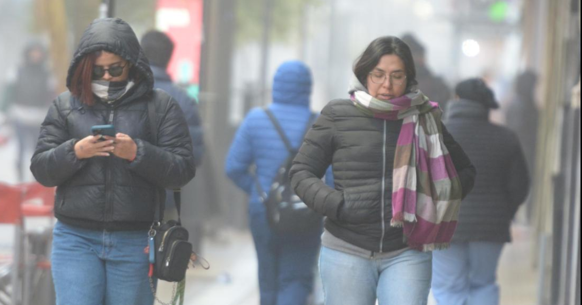 Lluvia viento sur y frente friacuteo- iquestllega una ola polar a Santiago del Estero