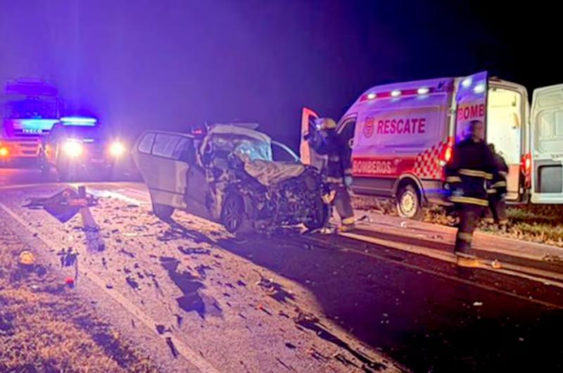 Un conocido meacutedico santiaguentildeo murioacute en un incomprensible choque en una ruta de Coacuterdoba