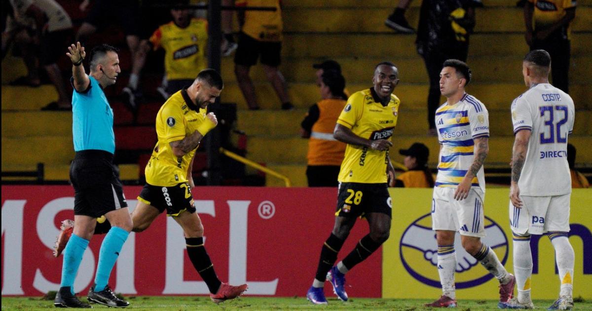 Boca cayoacute ante Barcelona en Guayaquil y se complica