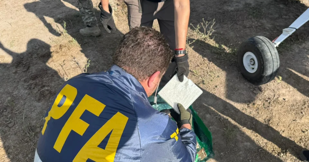 Golpe al narcotraacutefico- interceptaron una avioneta y secuestraron maacutes de 400 kilos de cocaiacutena