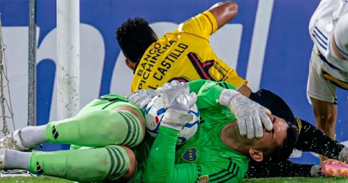 Brey sin lesioacuten muscular podriacutea atajar ante Huracaacuten