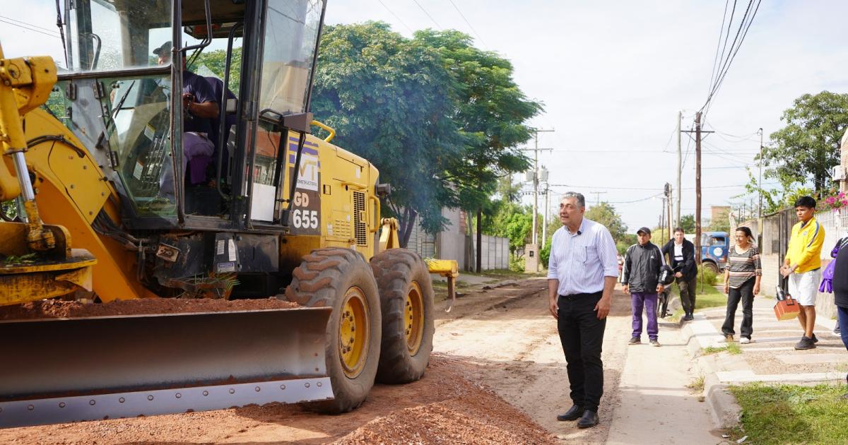 OBRA Los trabajos fueron realizados por personal de la Municipalidad de La Banda con la supervisión del intendente Nediani