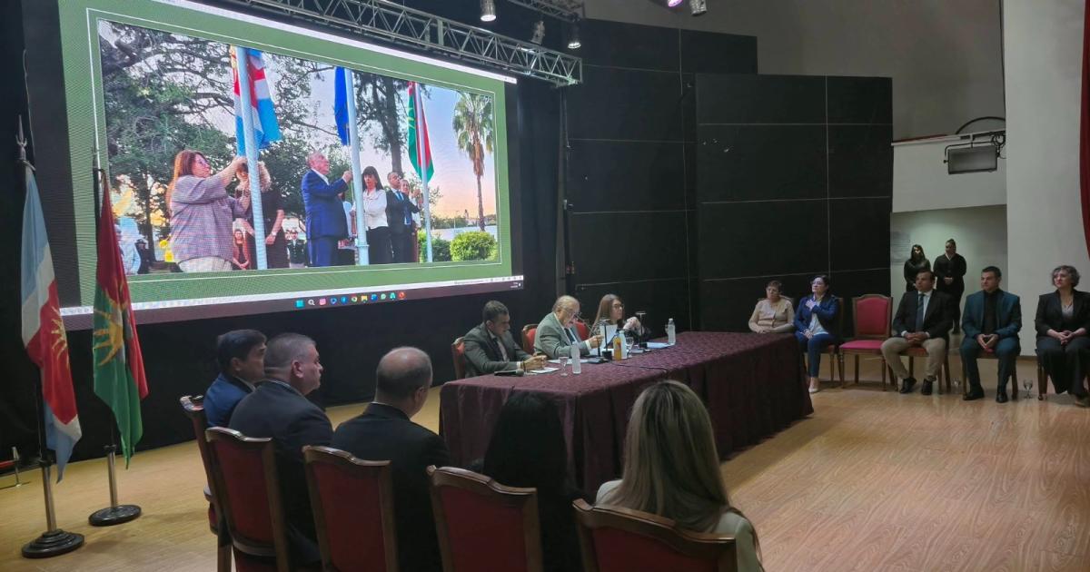 DETALLE En sesión especial del Concejo Deliberante Humberto Salim destacó las obras realizadas y los proyectos
