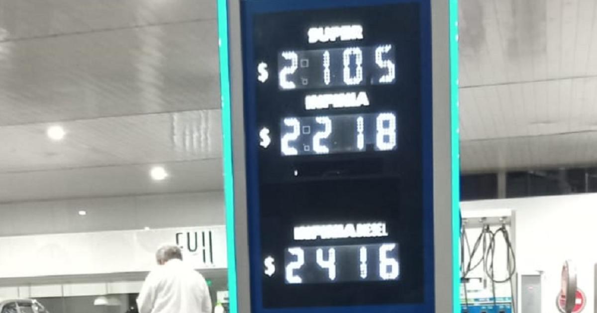 EFECTO Los combustibles premium de YPF ya rozan los 2500 En otras petroleras ya est�n en ese orden