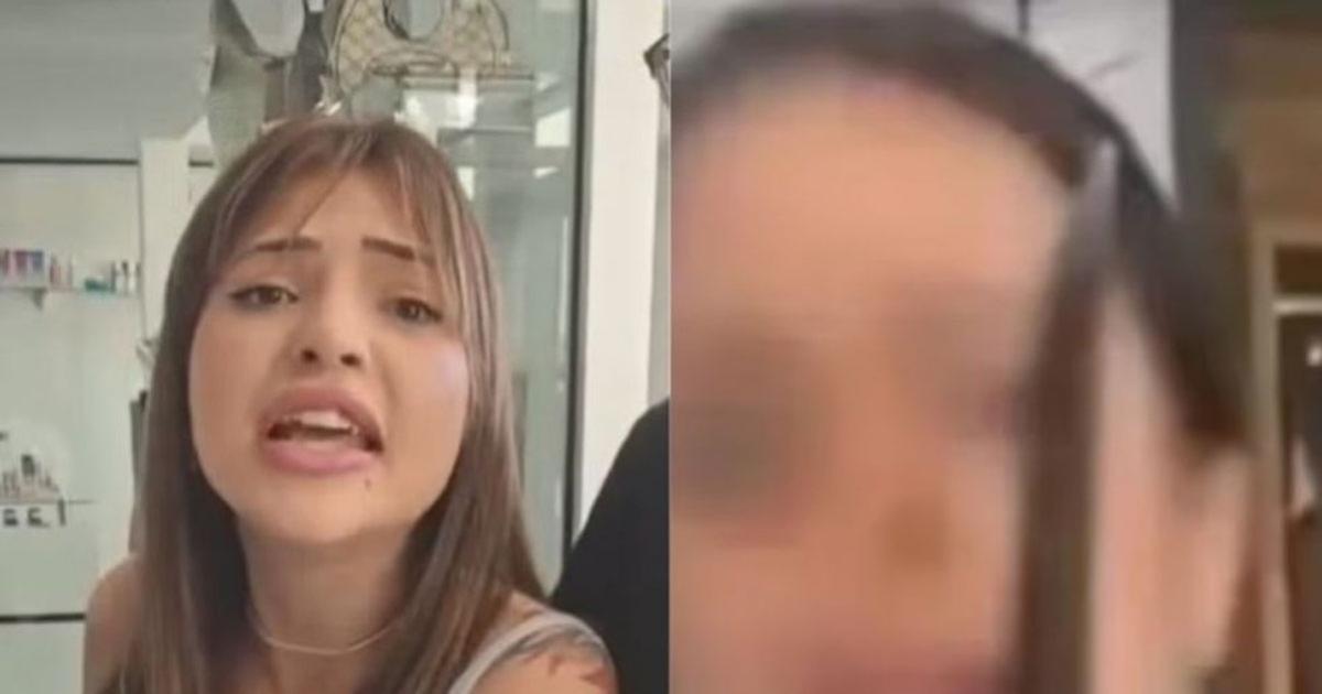 Apuntildealoacute a su peluquero porque no le gustoacute coacutemo le dejoacute el flequillo