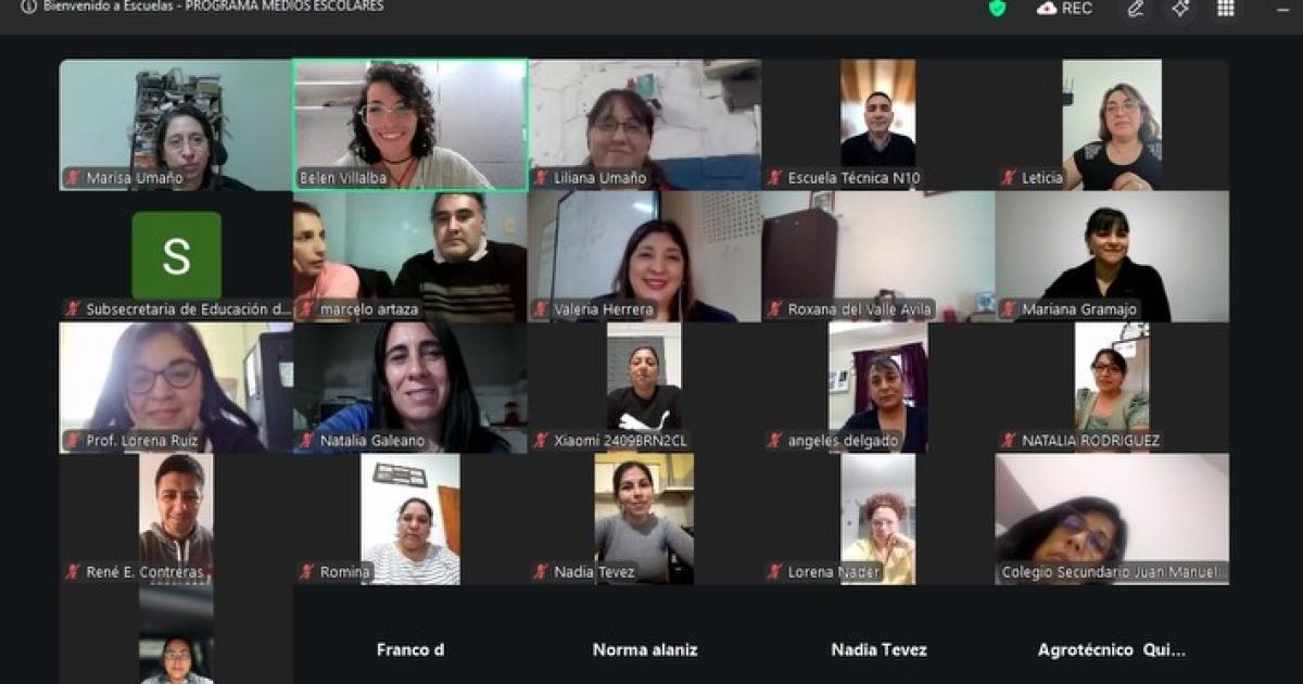 Dieron inicio a un nuevo ciclo del Programa de Medios Escolares