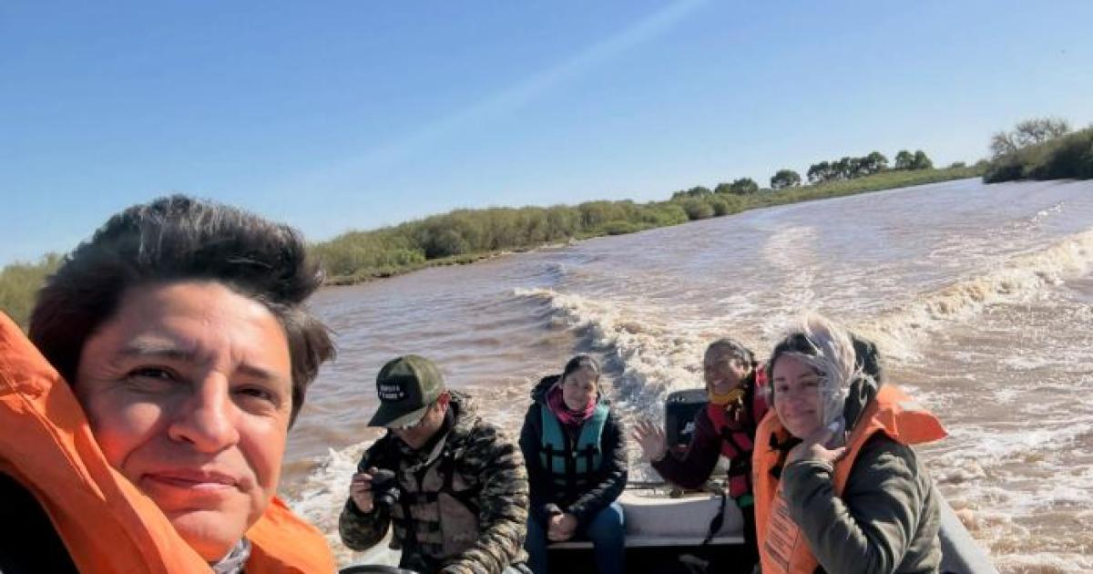 Marcelo Bernasconi encabezoacute tareas de asistencia tras el desborde del riacuteo