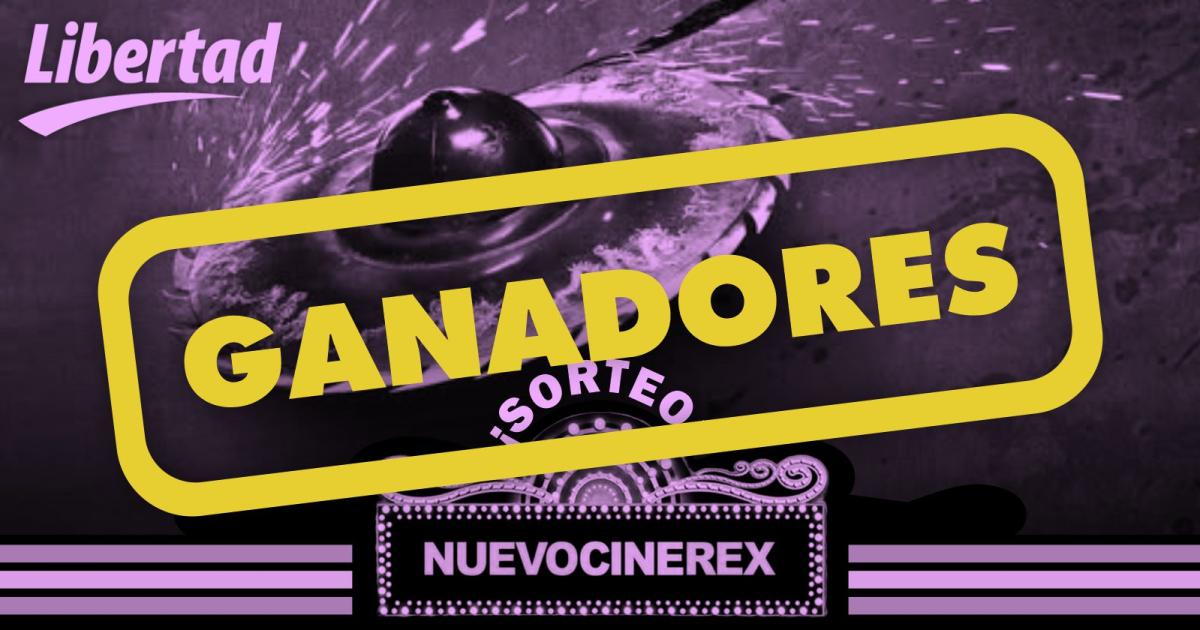Estos son los ganadores de las entradas para Cine Rex