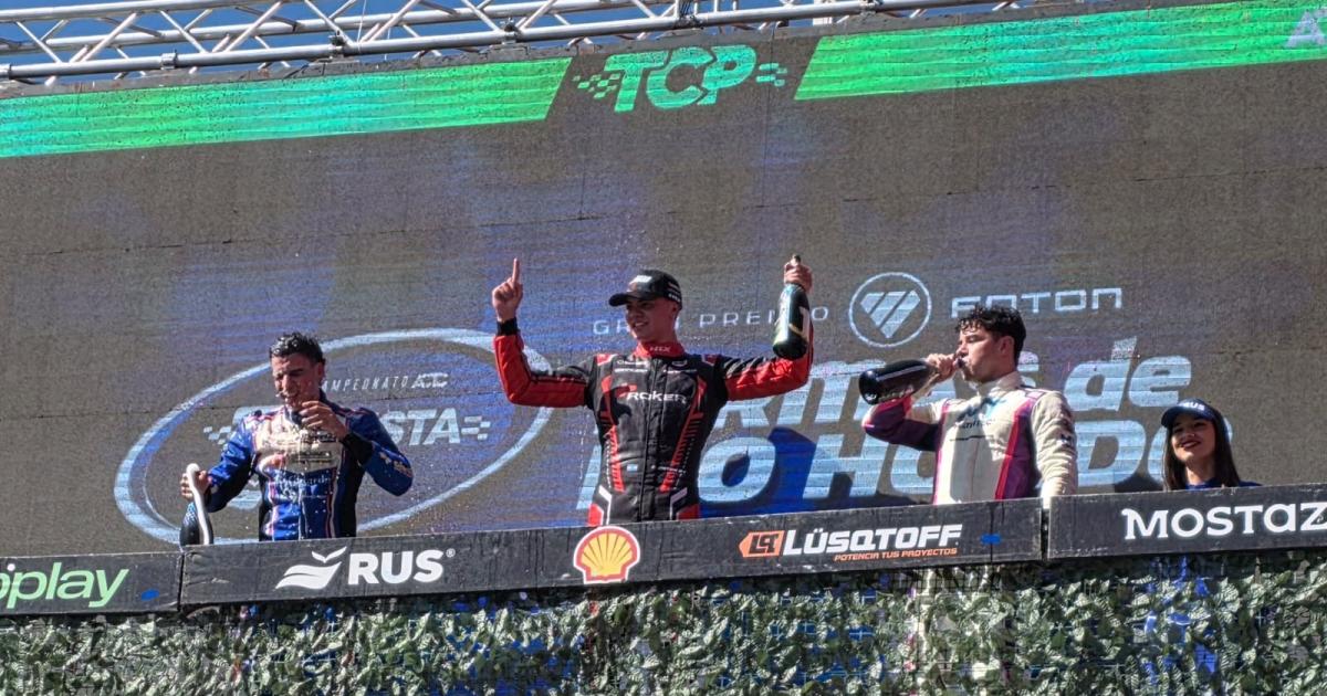 TC Pista- Benjamiacuten Antoacuten logroacute su primer triunfo