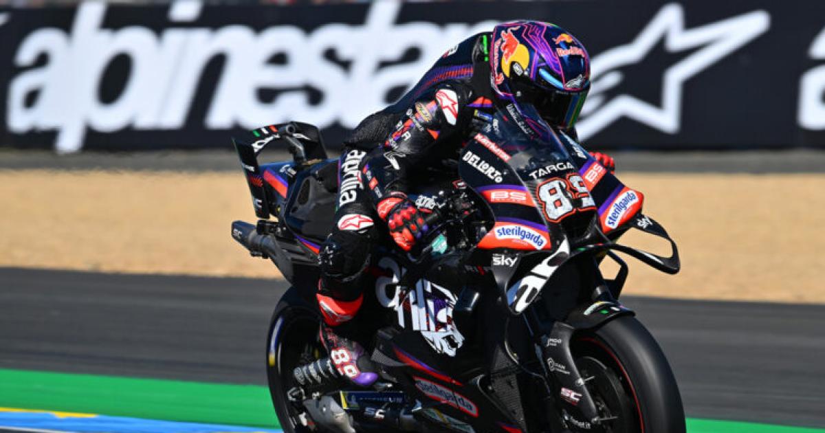 Jorge Martiacuten se impuso en Le Mans y ganoacute su primera victoria con Aprilia