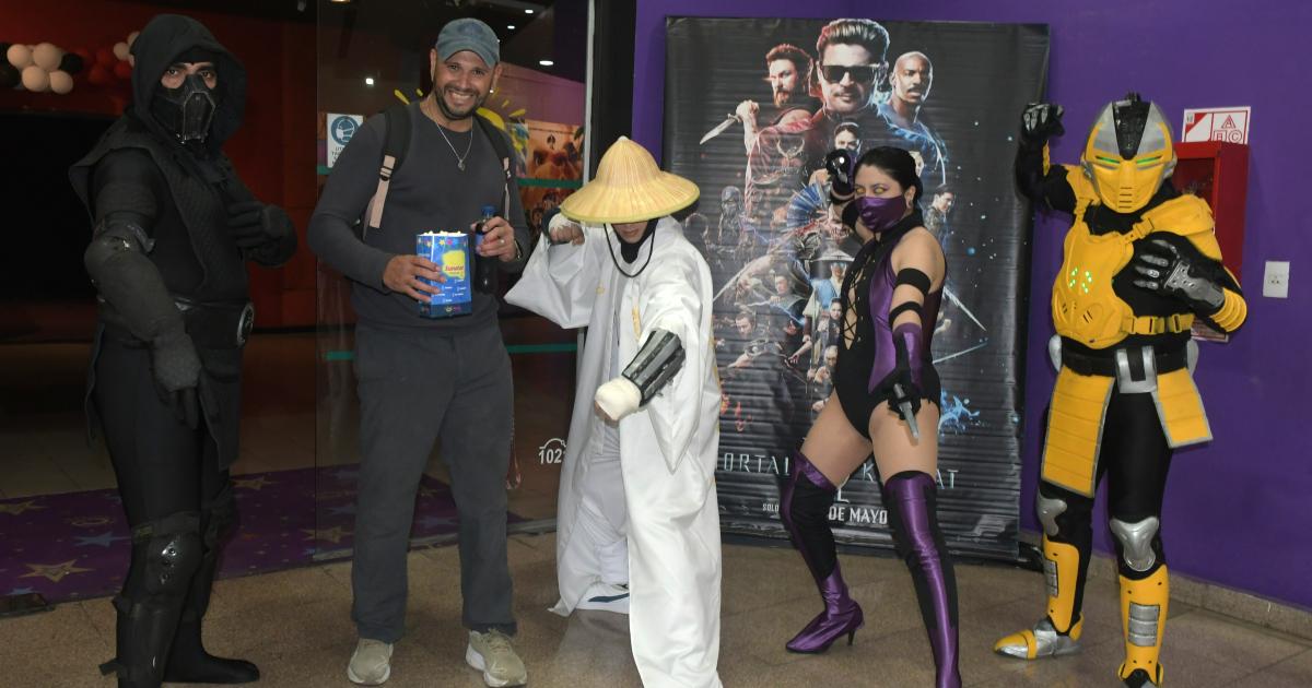 GUERREROS DE MORTAL KOMBAT EN EL CINE