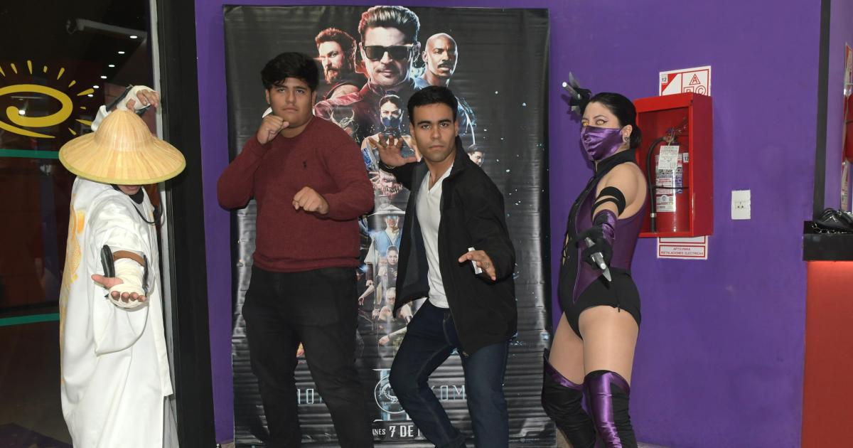 GUERREROS DE MORTAL KOMBAT EN EL CINE