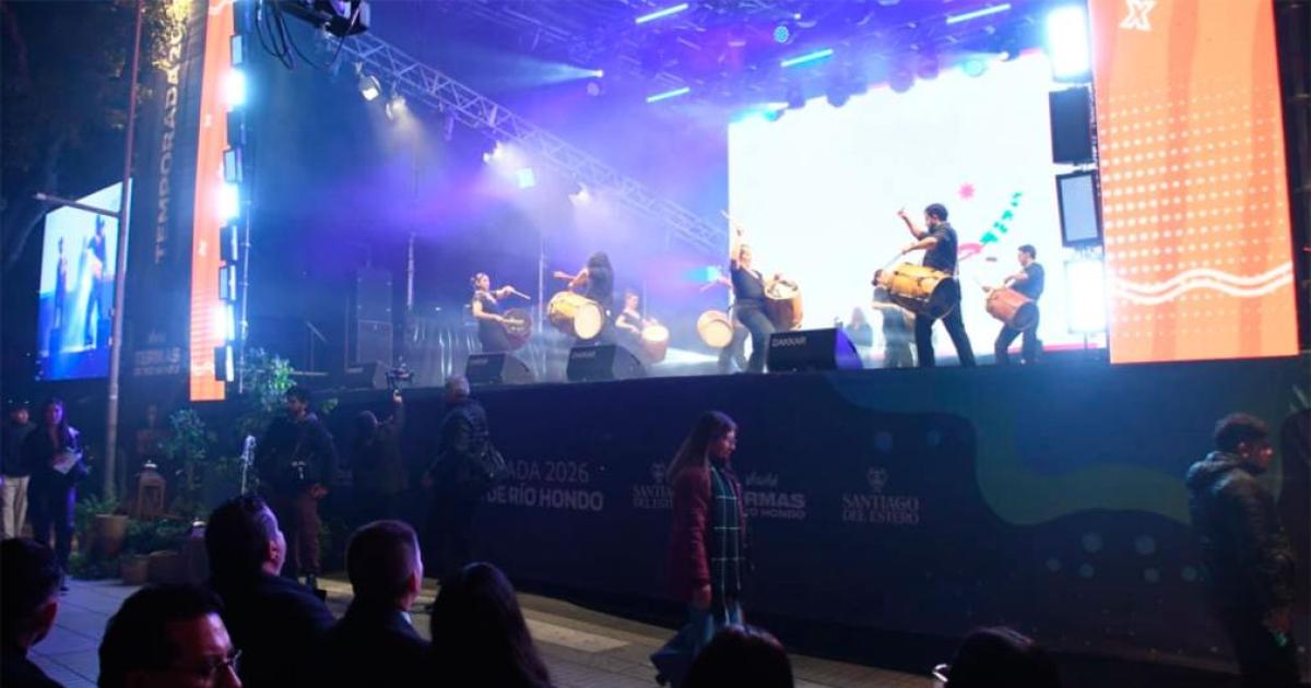 Postales de una noche inolvidable en Las Termas