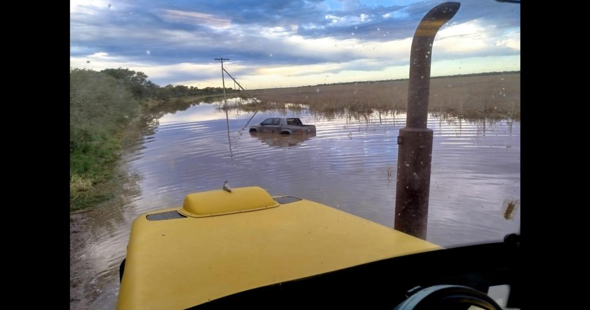 Conflicto por inundaciones en el Dpto Gral Taboada- fuerte disputa por el drenaje de agua