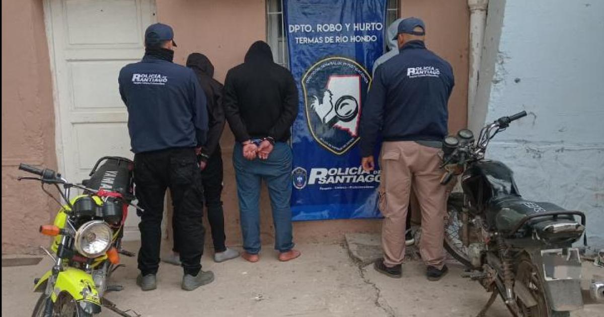Desbaratan una dupla vinculada a arrebatos y secuestran motocicletas