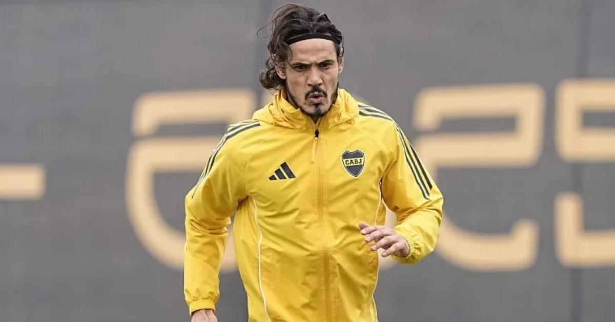 Cavani acelera su recuperacioacuten y en Boca suentildean con tenerlo ante Cruzeiro